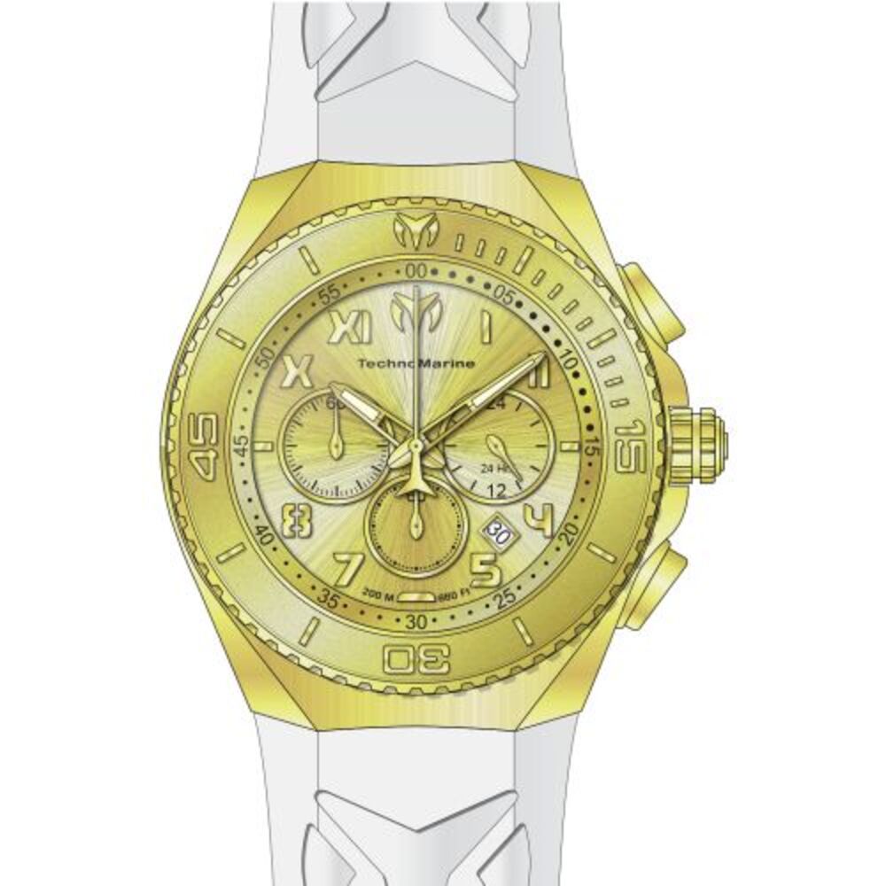 Technomarine Men's Manta Gold Dial Watch - TM-225006